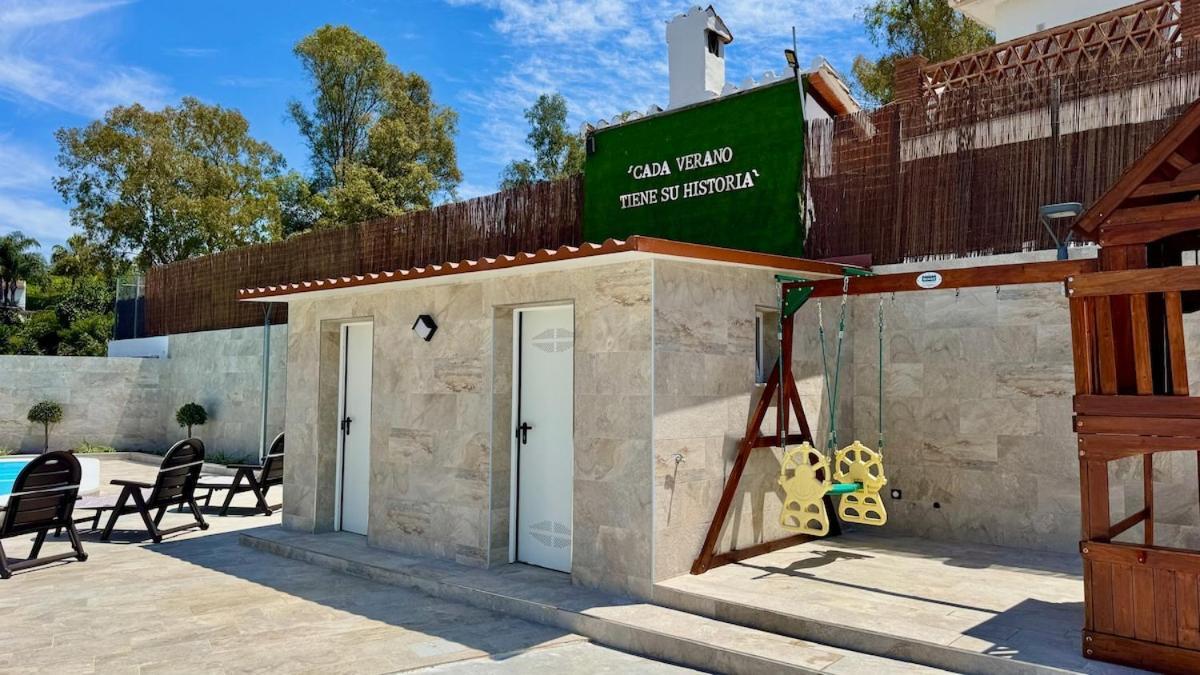 Casa Rural De Diseno Con Piscina Y Barbacoa Málaga Esterno foto