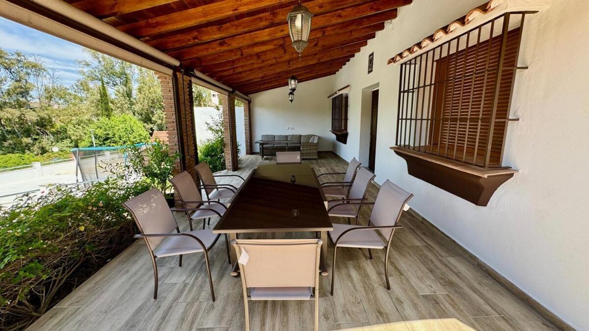 Casa Rural De Diseno Con Piscina Y Barbacoa Málaga Esterno foto