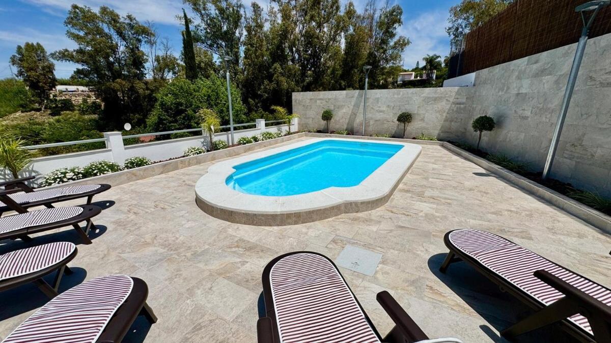 Casa Rural De Diseno Con Piscina Y Barbacoa Málaga Esterno foto